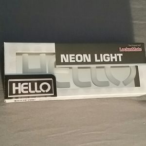 HELLO Neon Light by Lockermate